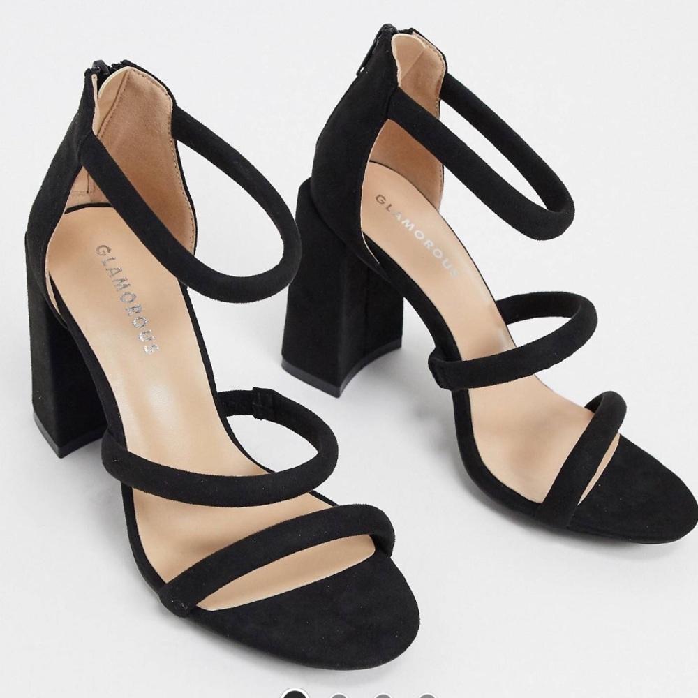 Glamorous block heel shoe...